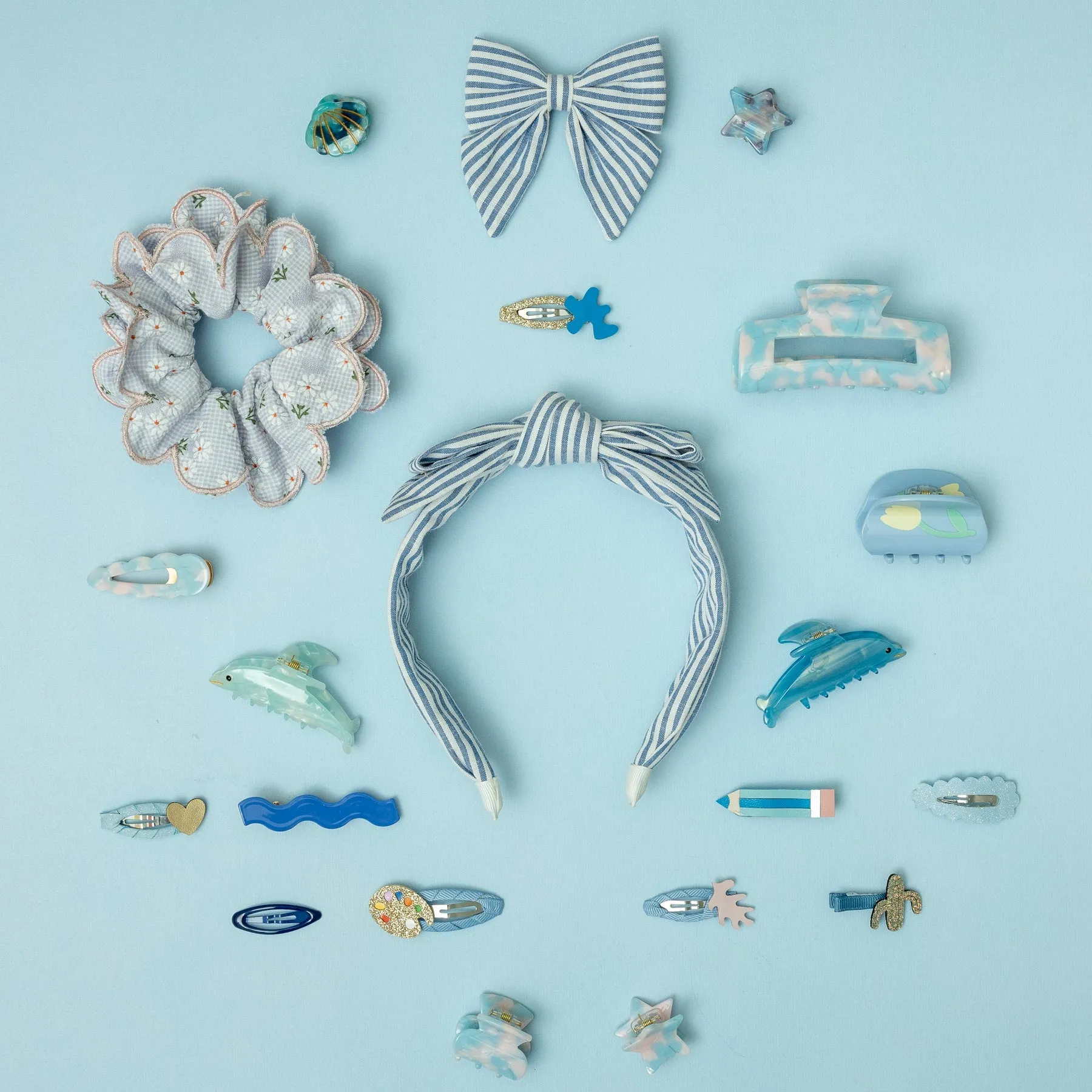 Scrunchie | Scalloped Floral