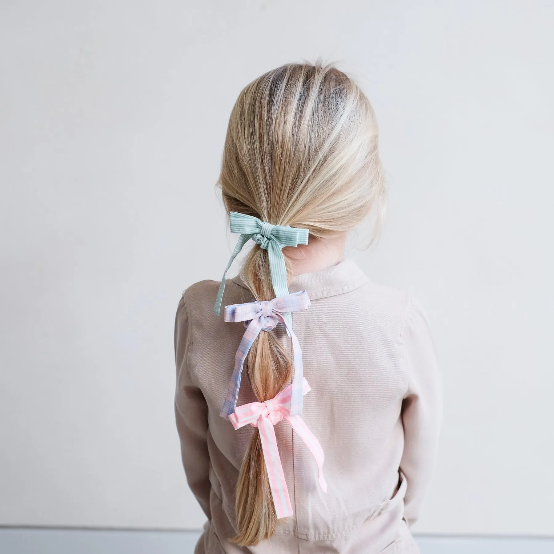 Scrunchies | Summer Stripes Bow