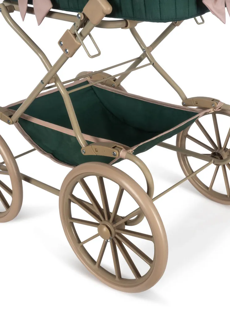 SECOND Konges Sløjd Doll Pram BOWIE | Smoke Pine (DAMAGED PACKAGING ONLY)
