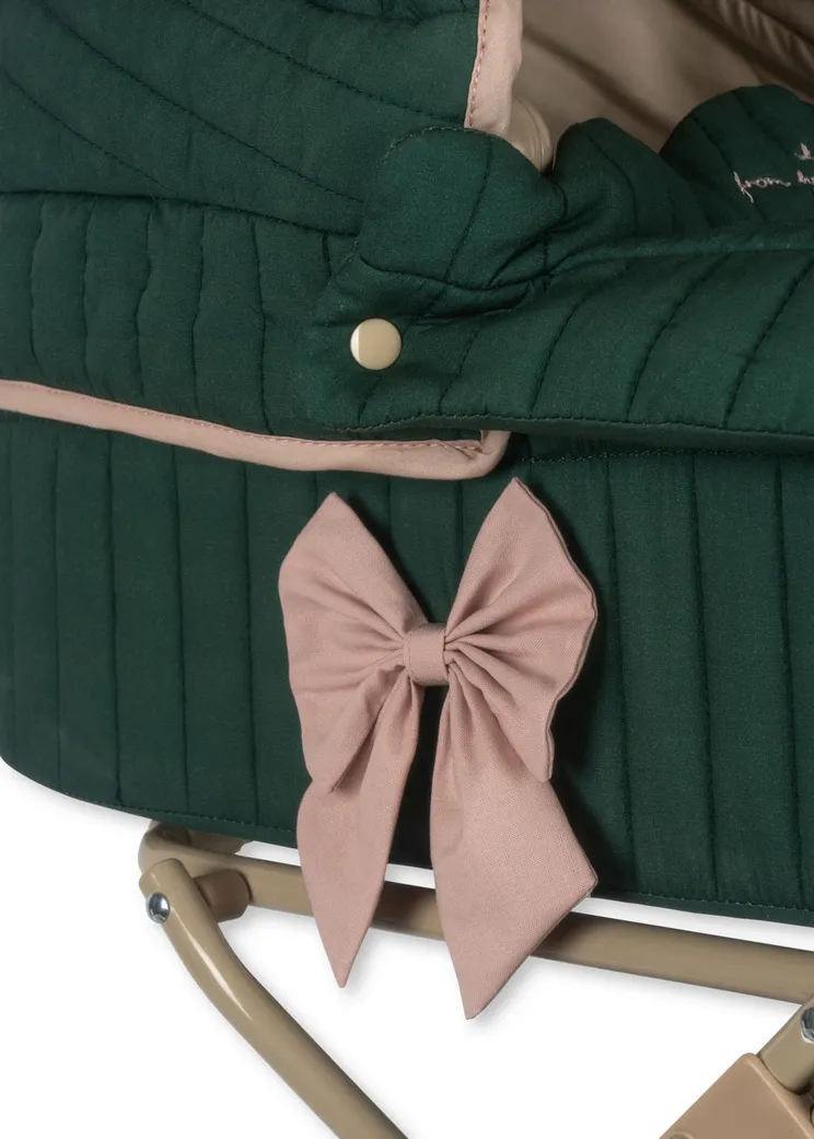 SECOND Konges Sløjd Doll Pram BOWIE | Smoke Pine (DAMAGED PACKAGING ONLY)