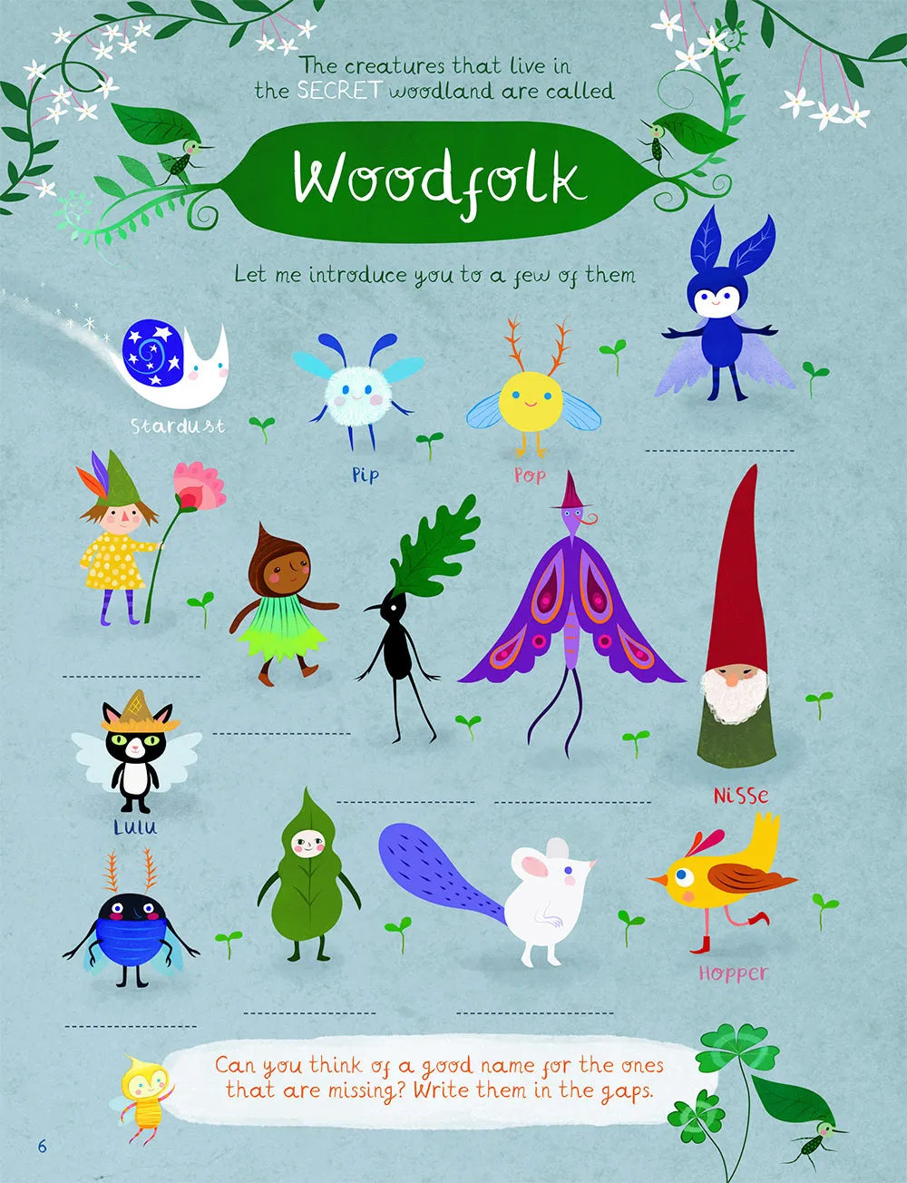 Secret Woodland Activity Book