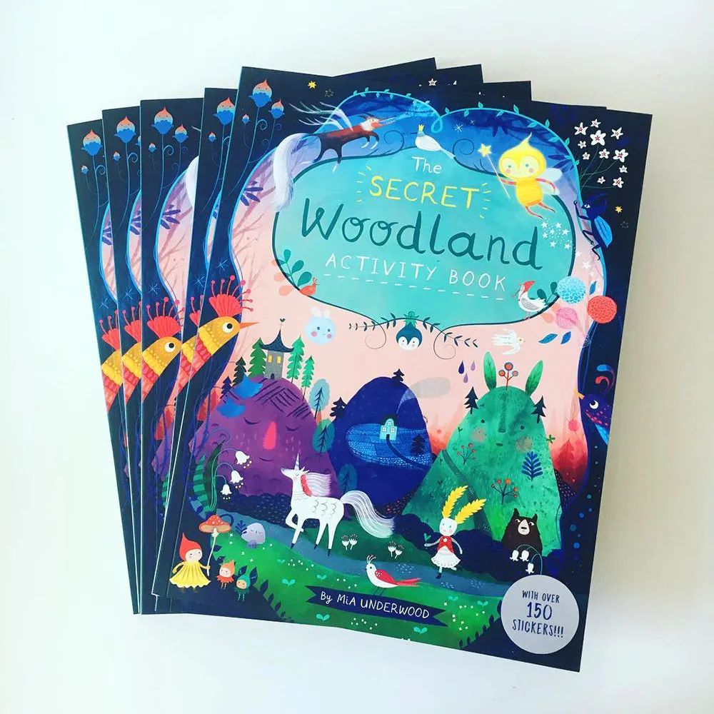 Secret Woodland Activity Book
