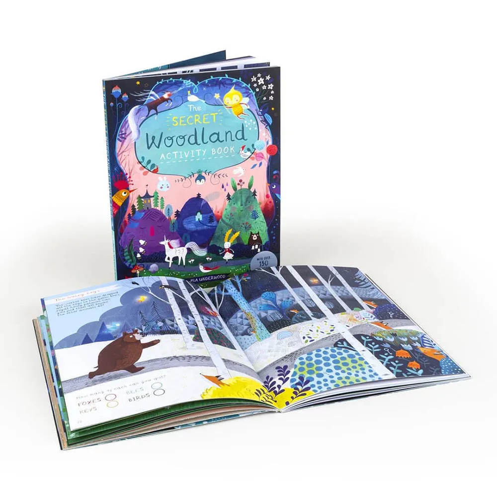 Secret Woodland Activity Book
