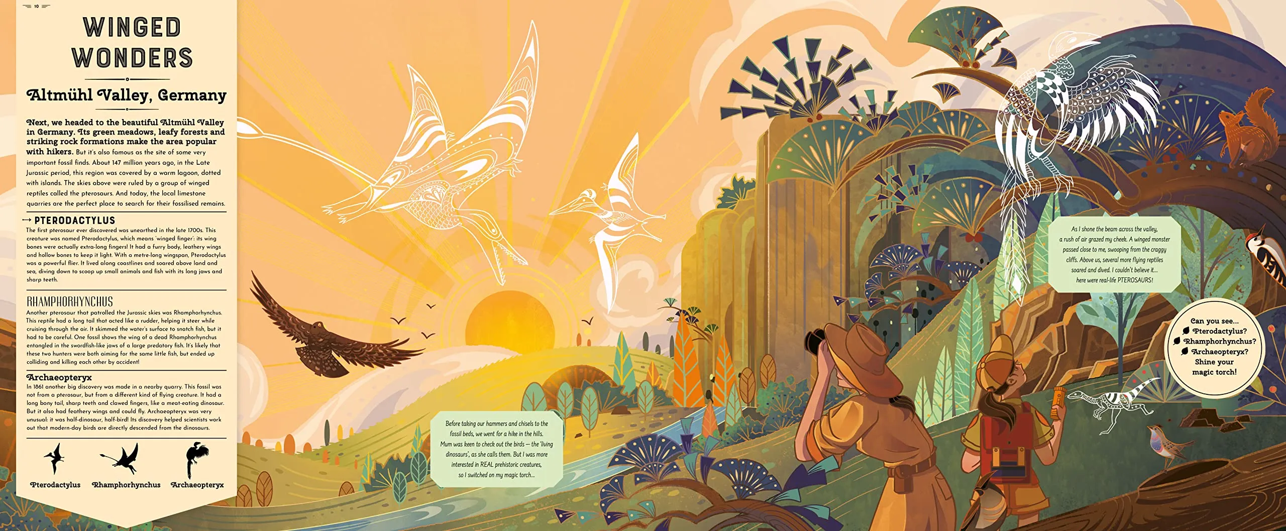 Shine your Magic Torch: Dinosaurs and Prehistoric Beasts