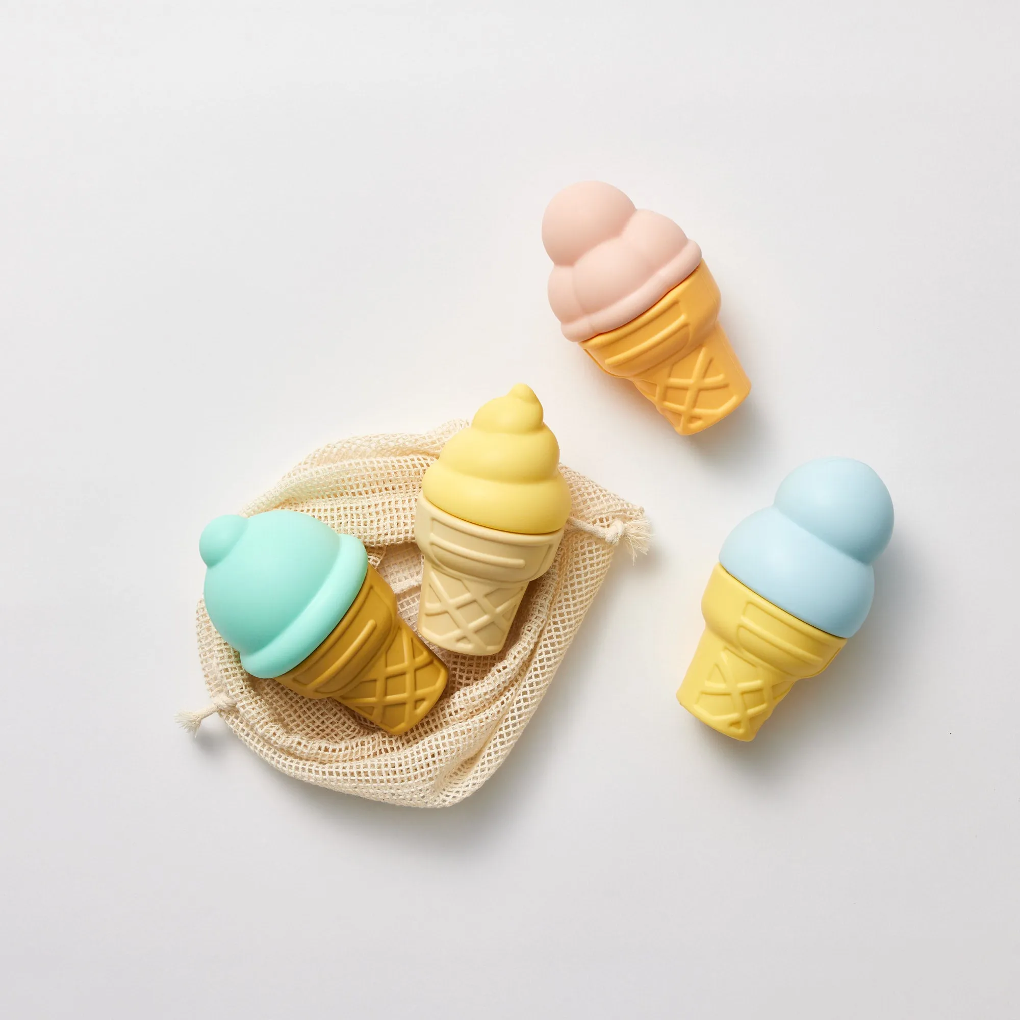 Silicone Bath Toy Ice Creams