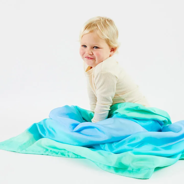 Silk Baby Blanket | Sea