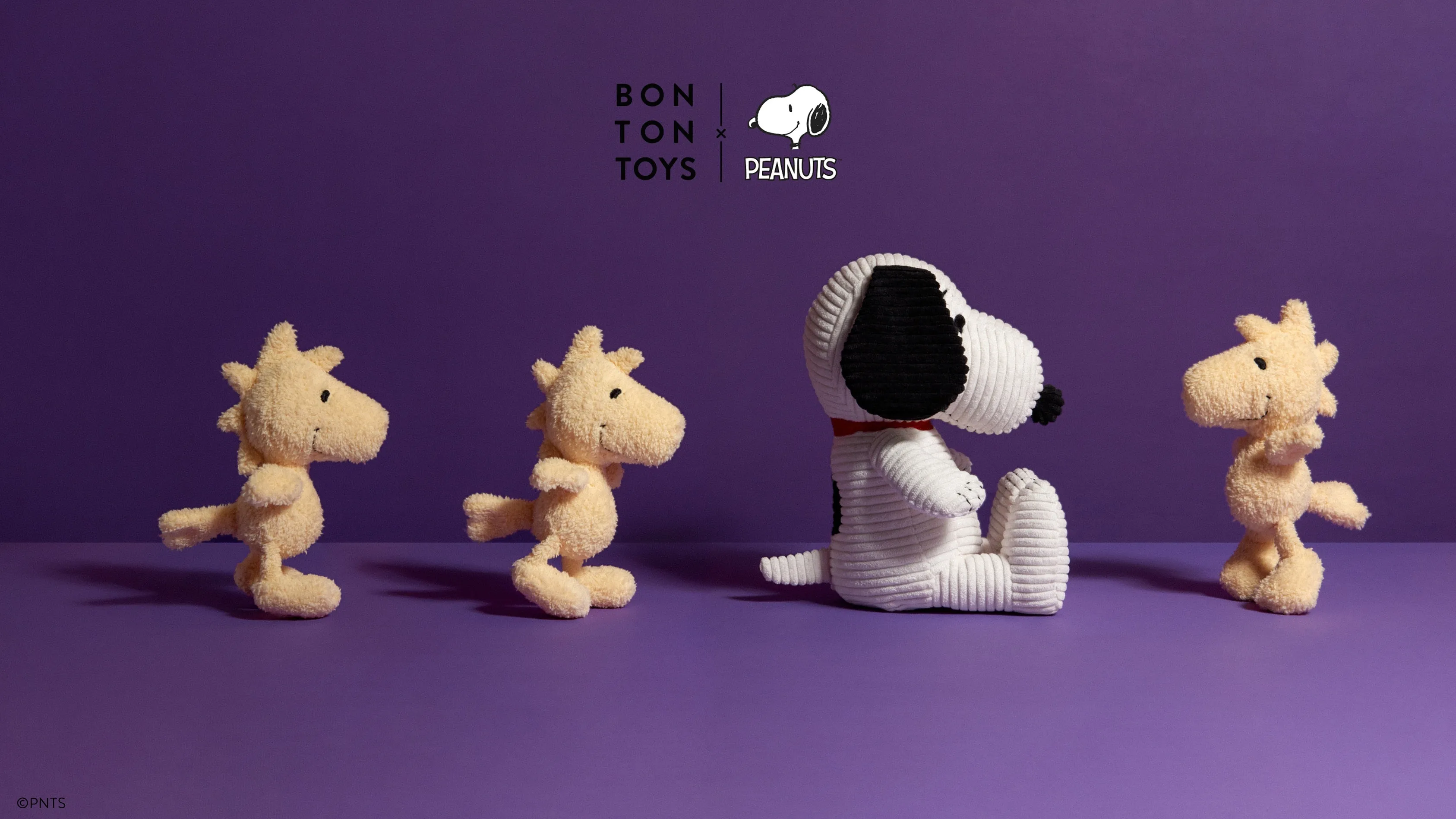 Snoopy ECO Corduroy Cream - 19 cm