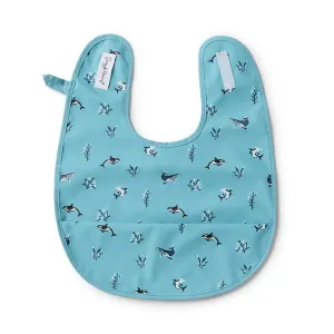 Snuggle Bib Waterproof | Blue Ocean