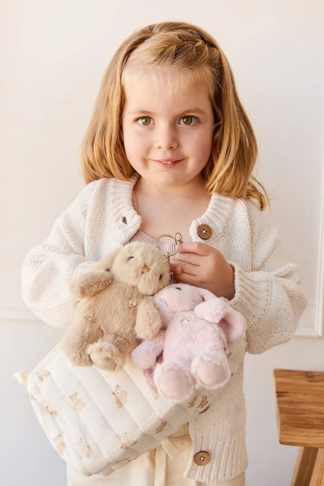 Snuggle Bunnies | Penelope KEYRING | Bunny Caramel