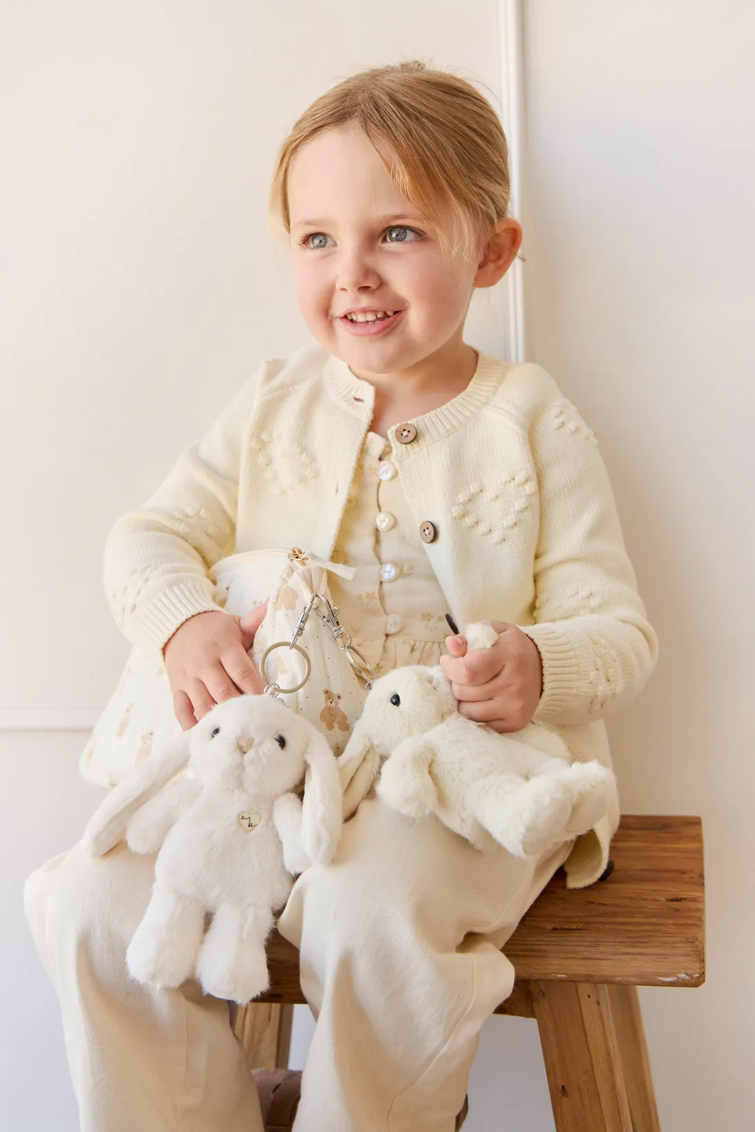 Snuggle Bunnies | Penelope KEYRING | Bunny Marshmallow