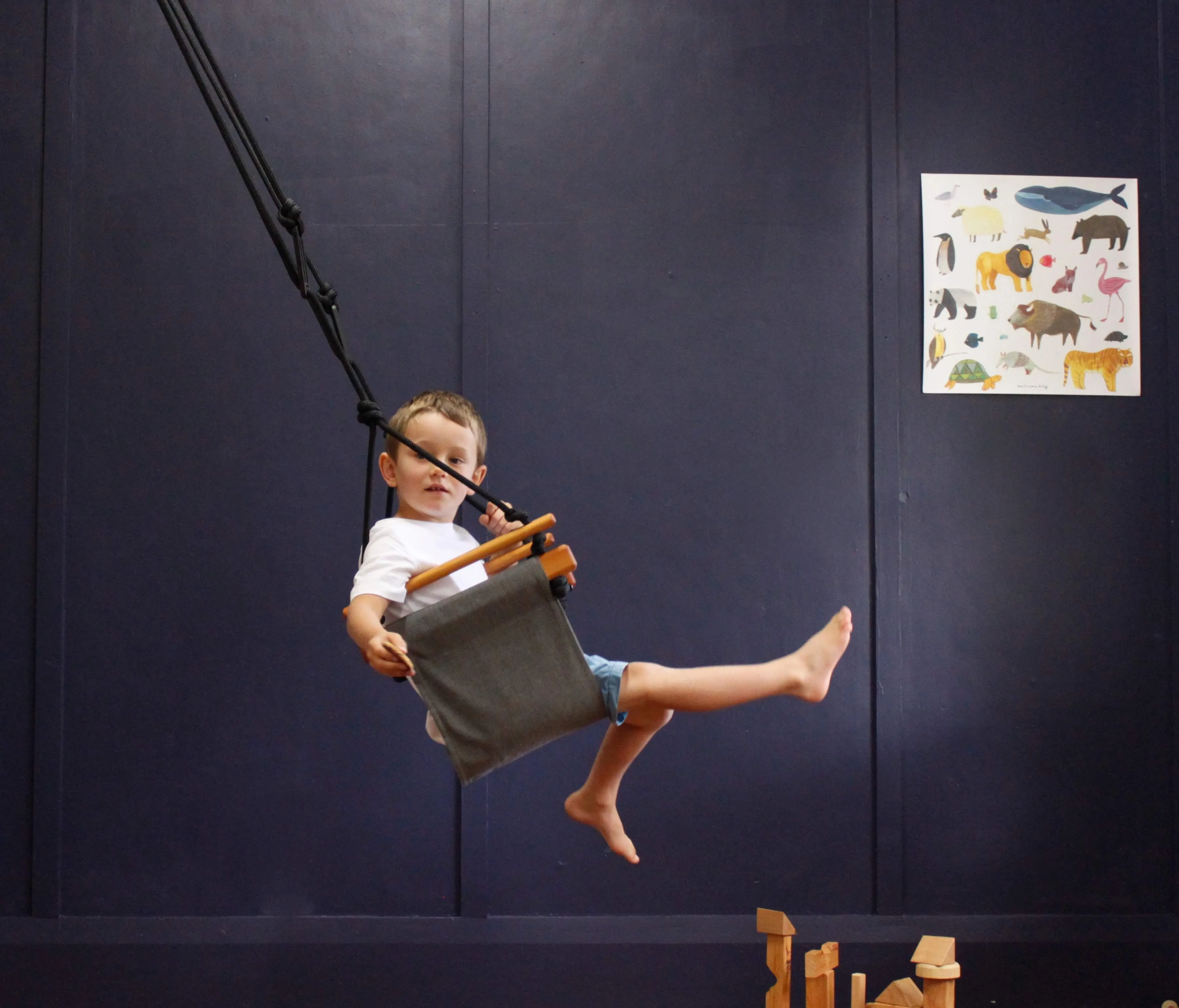 Solvej Child Swings - Smokey Grey