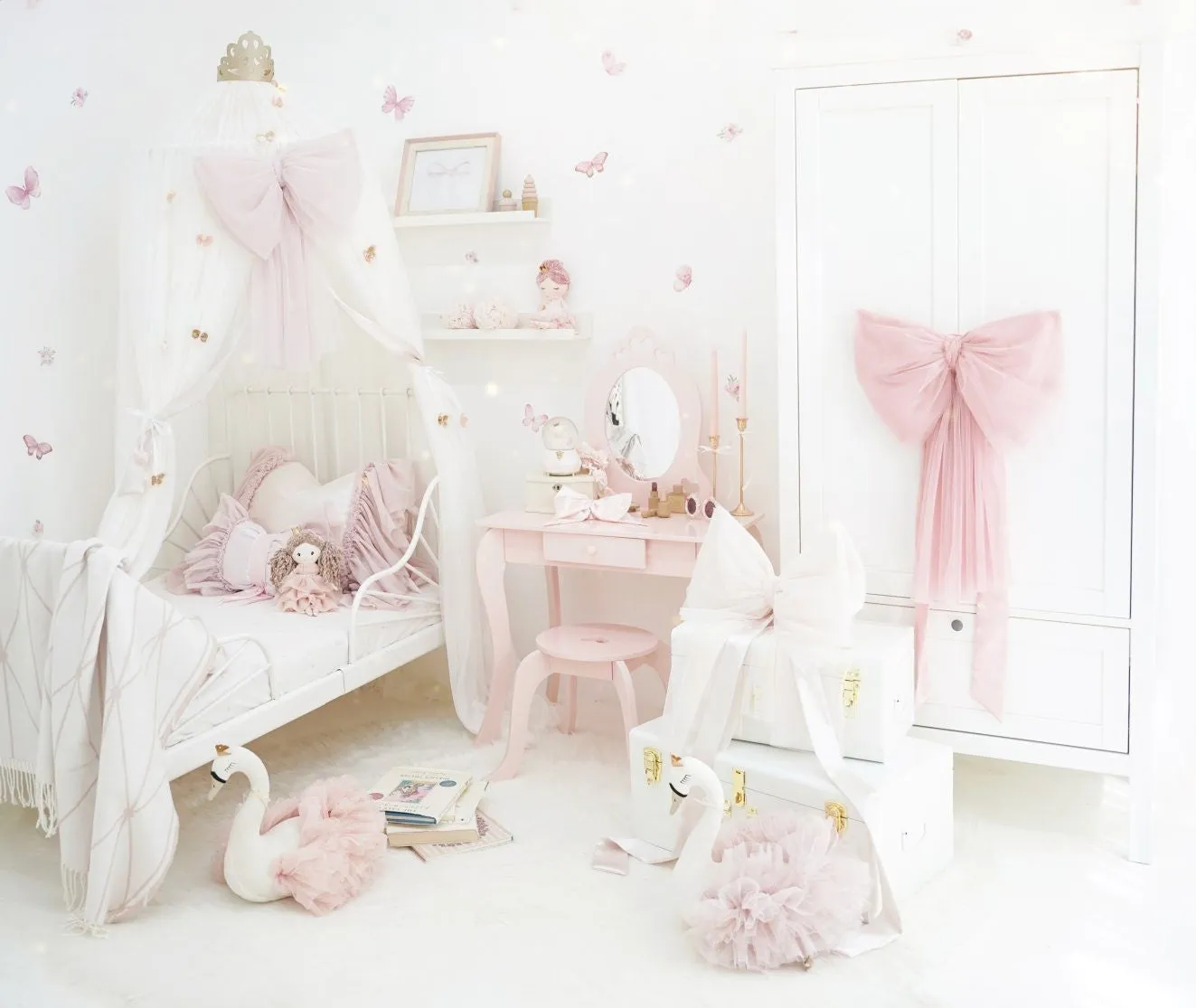 Spinkie Big Bow in LIGHT PINK