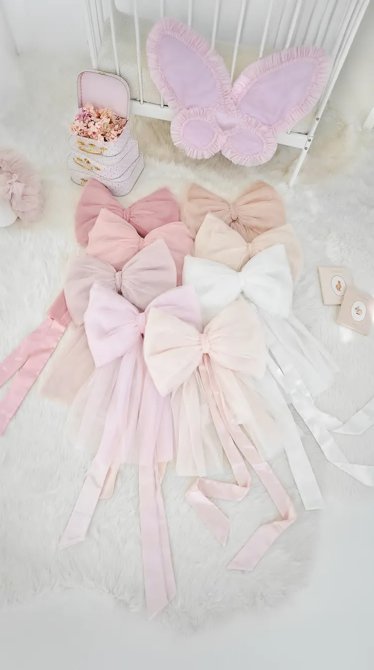 Spinkie Big Bow in LIGHT PINK