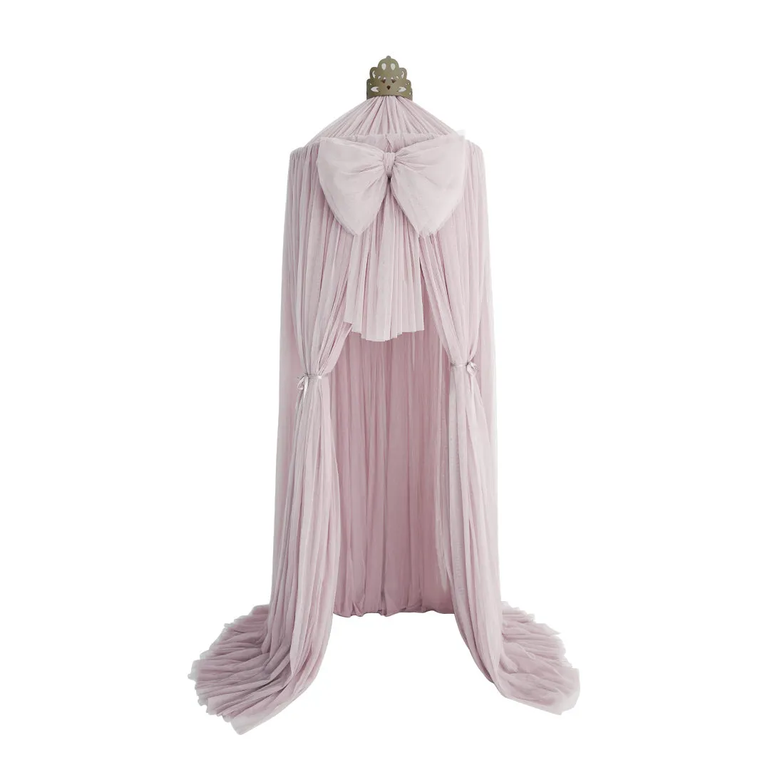 Spinkie Big Bow in PALE ROSE