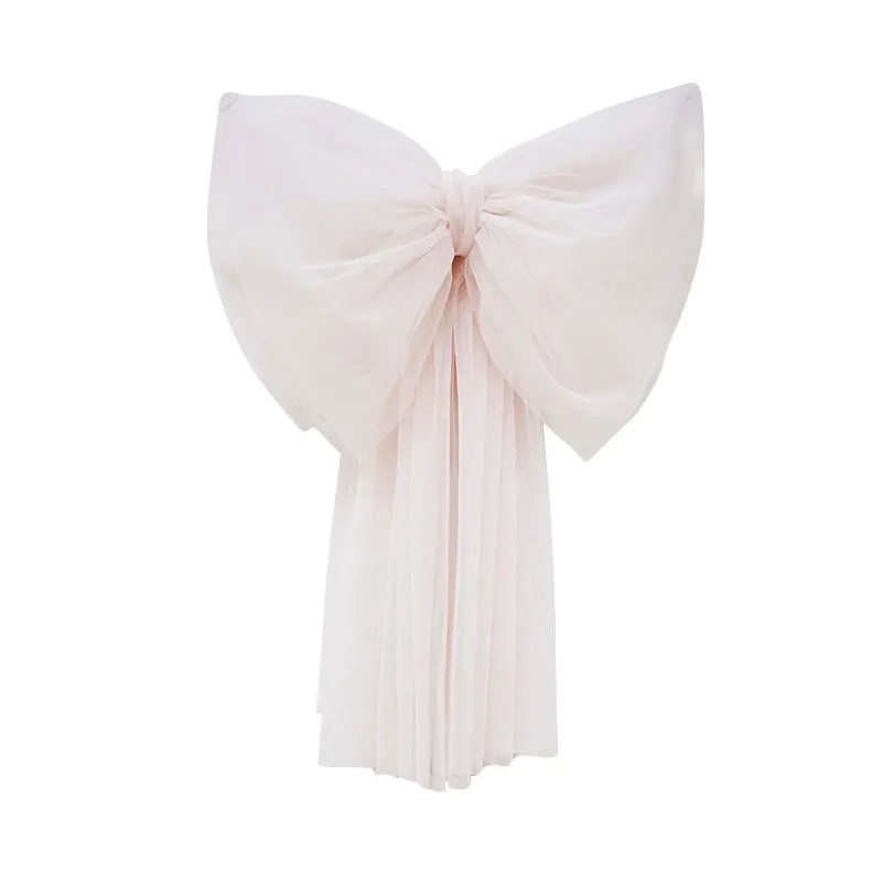 Spinkie Big Bow in POWDER PINK