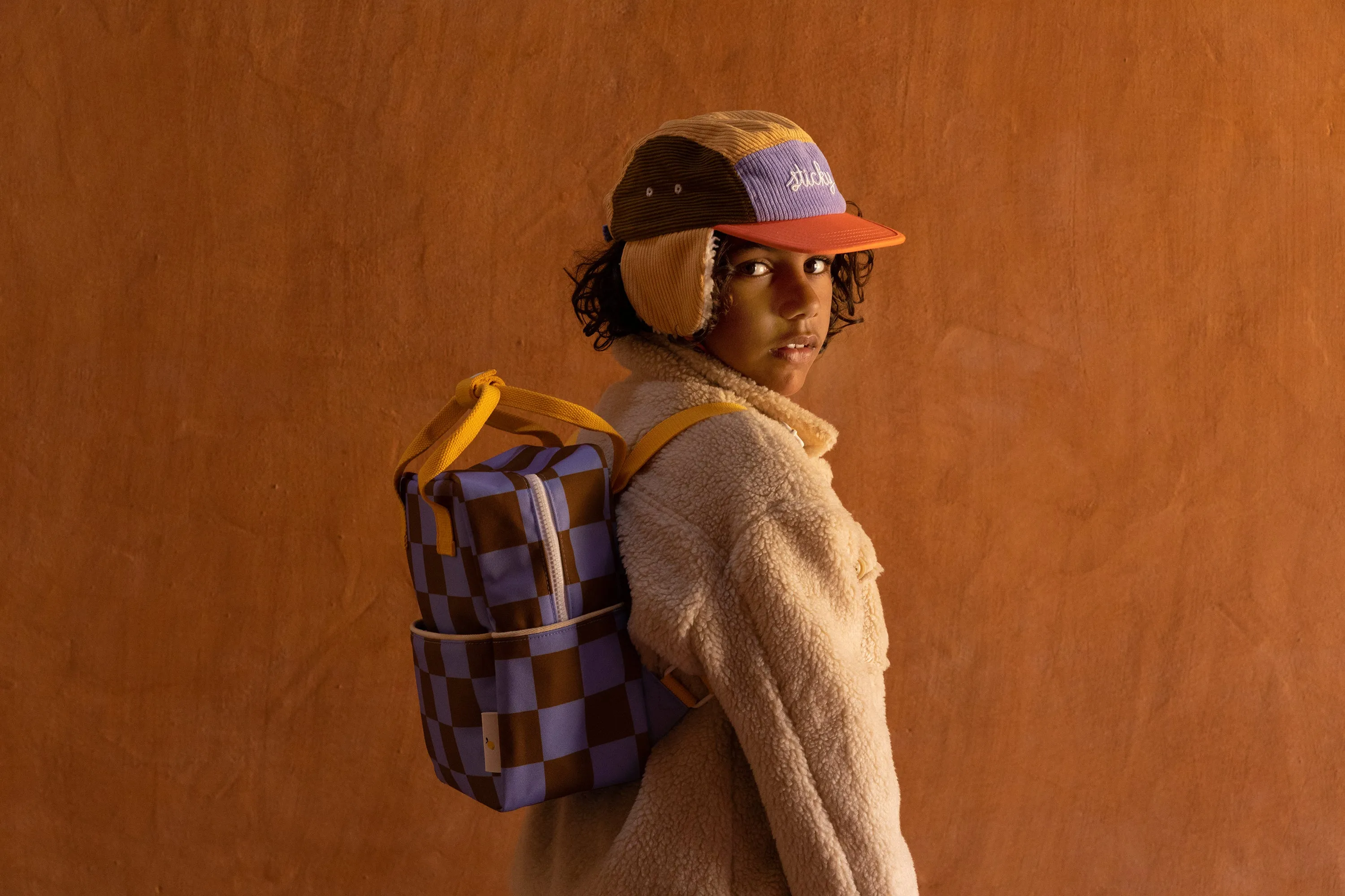 Sticky Lemon Farmhouse Corduroy Cap | Bloomging Purple