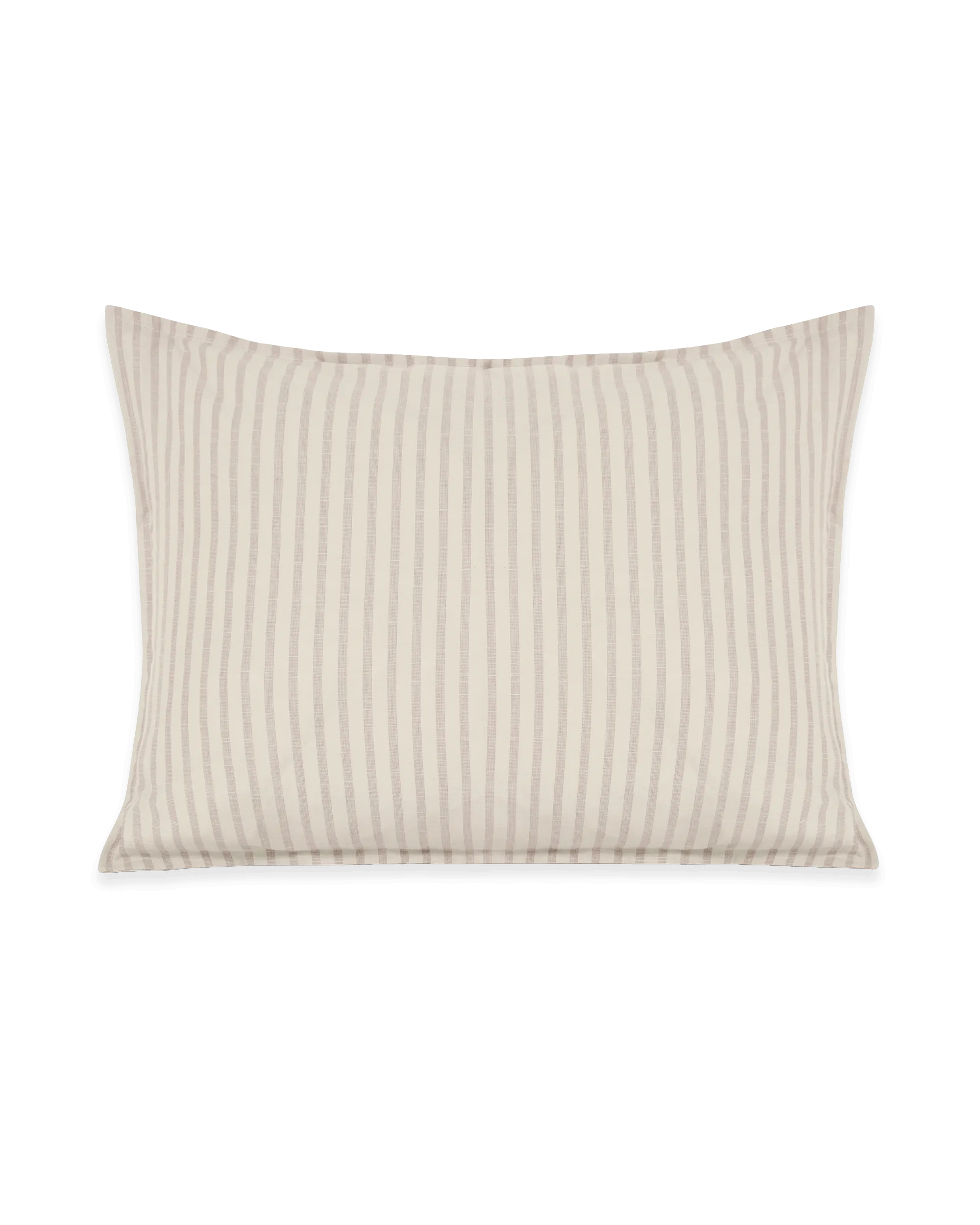 Stripe Mauve Muslin Pillowcase