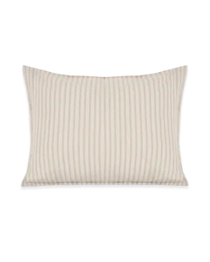 Stripe Mauve Muslin Pillowcase