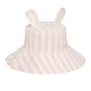 Stripy Bunny Sun Hat 3-6 Years