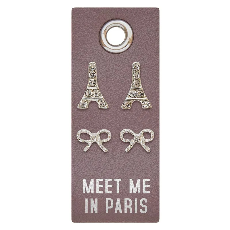 Stud Earrings - Meet Me in Paris