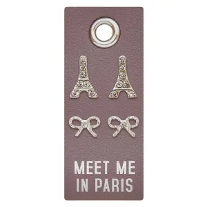 Stud Earrings - Meet Me in Paris