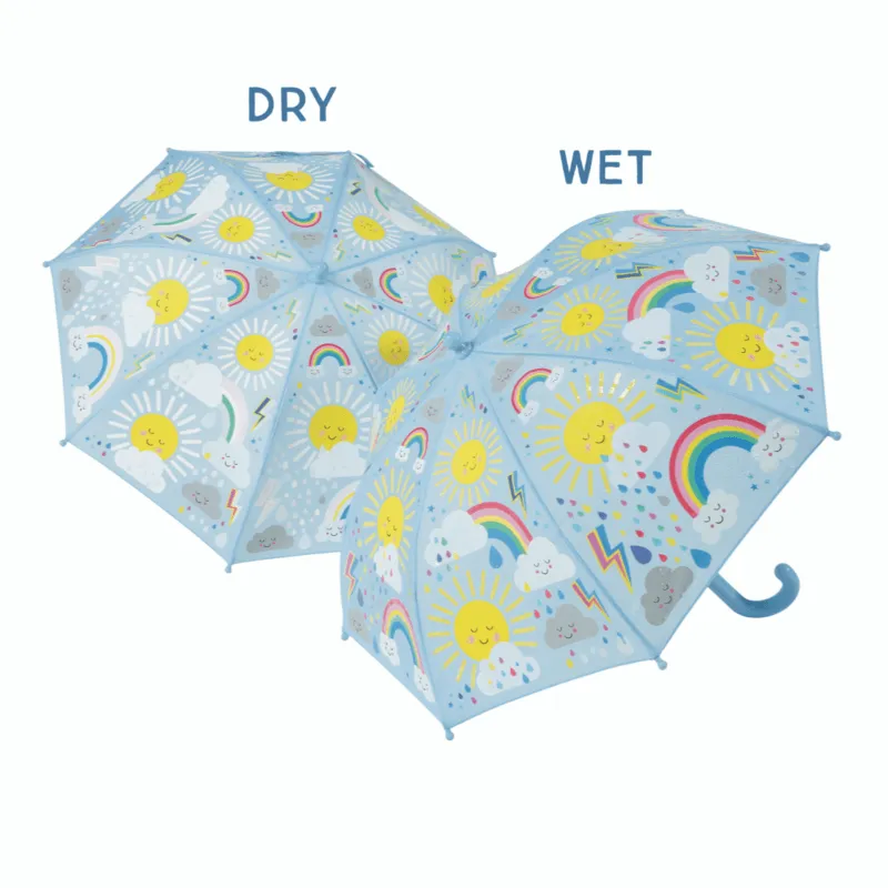 Sun & Clouds - Colour Changing Umbrella