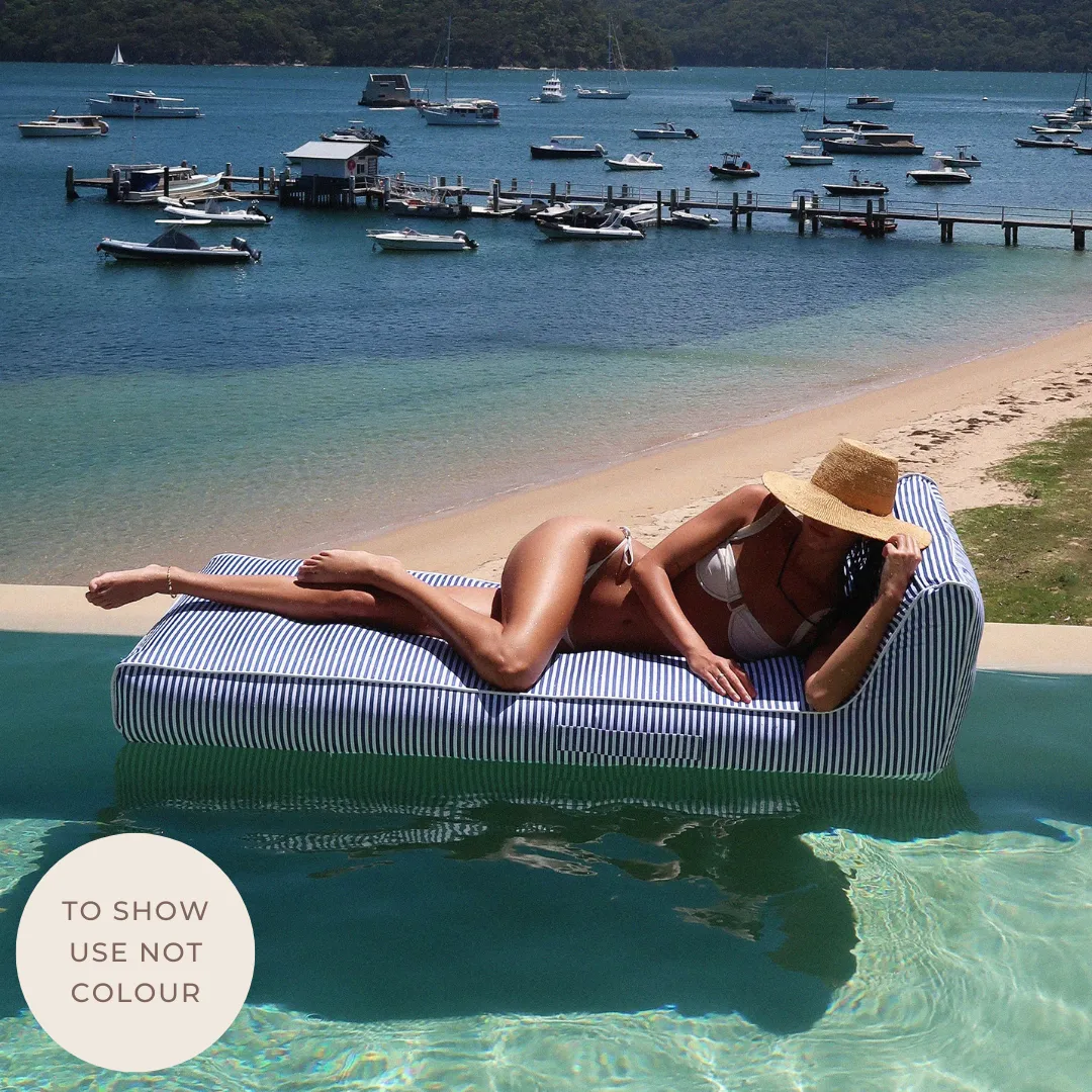 Sunnylife Luxe Lie-On Lounger Float The Vacay Sage