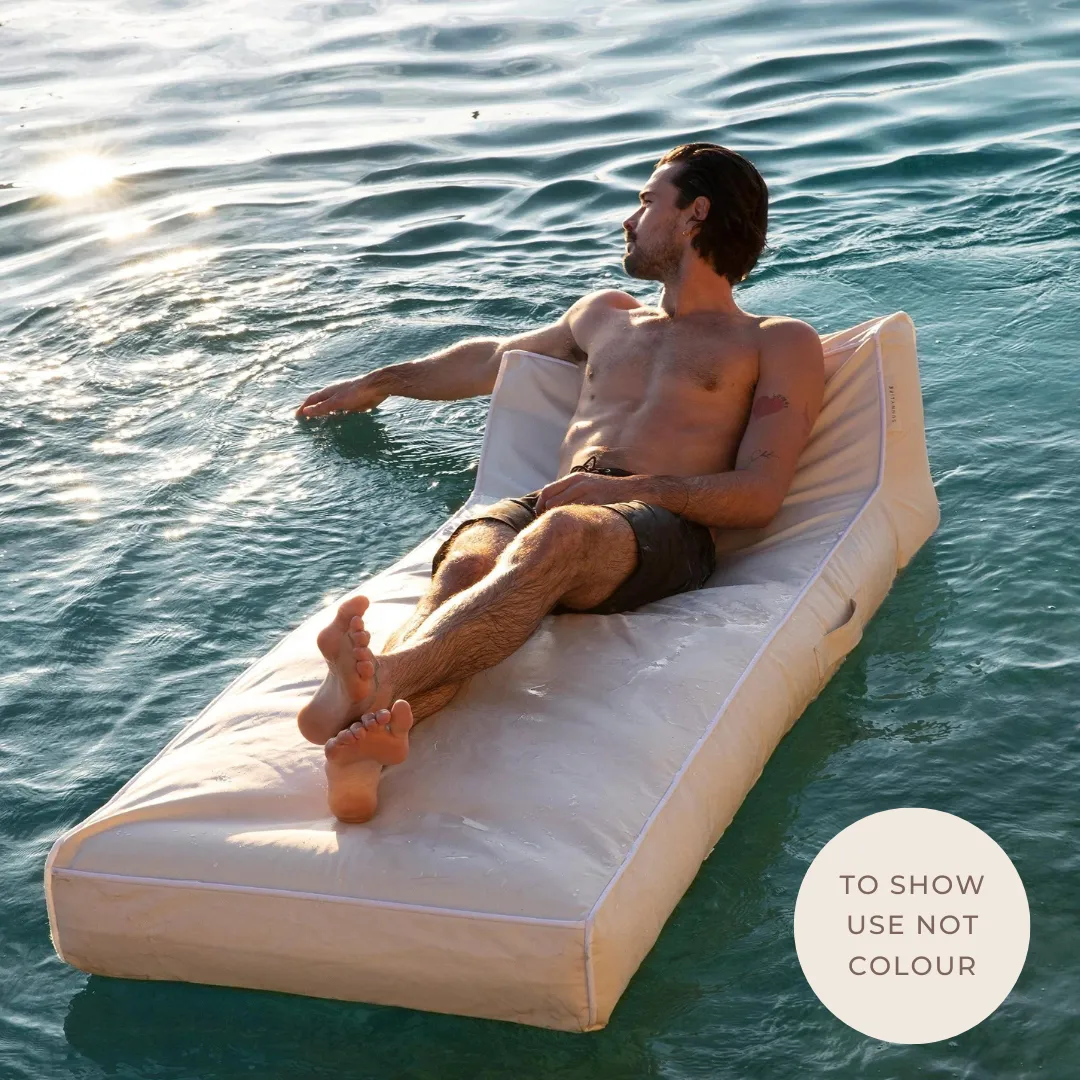 Sunnylife Luxe Lie-On Lounger Float The Vacay Sage