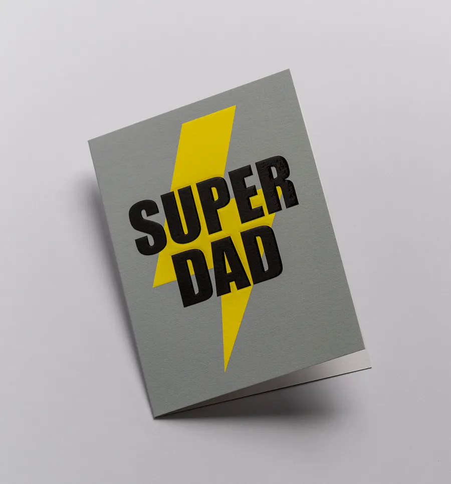 Super Dad Mini Card