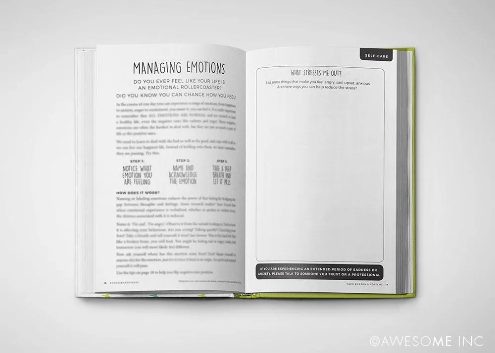 Teen Gratitude Journal   Wellness Guide – Create Your Own Sunshine