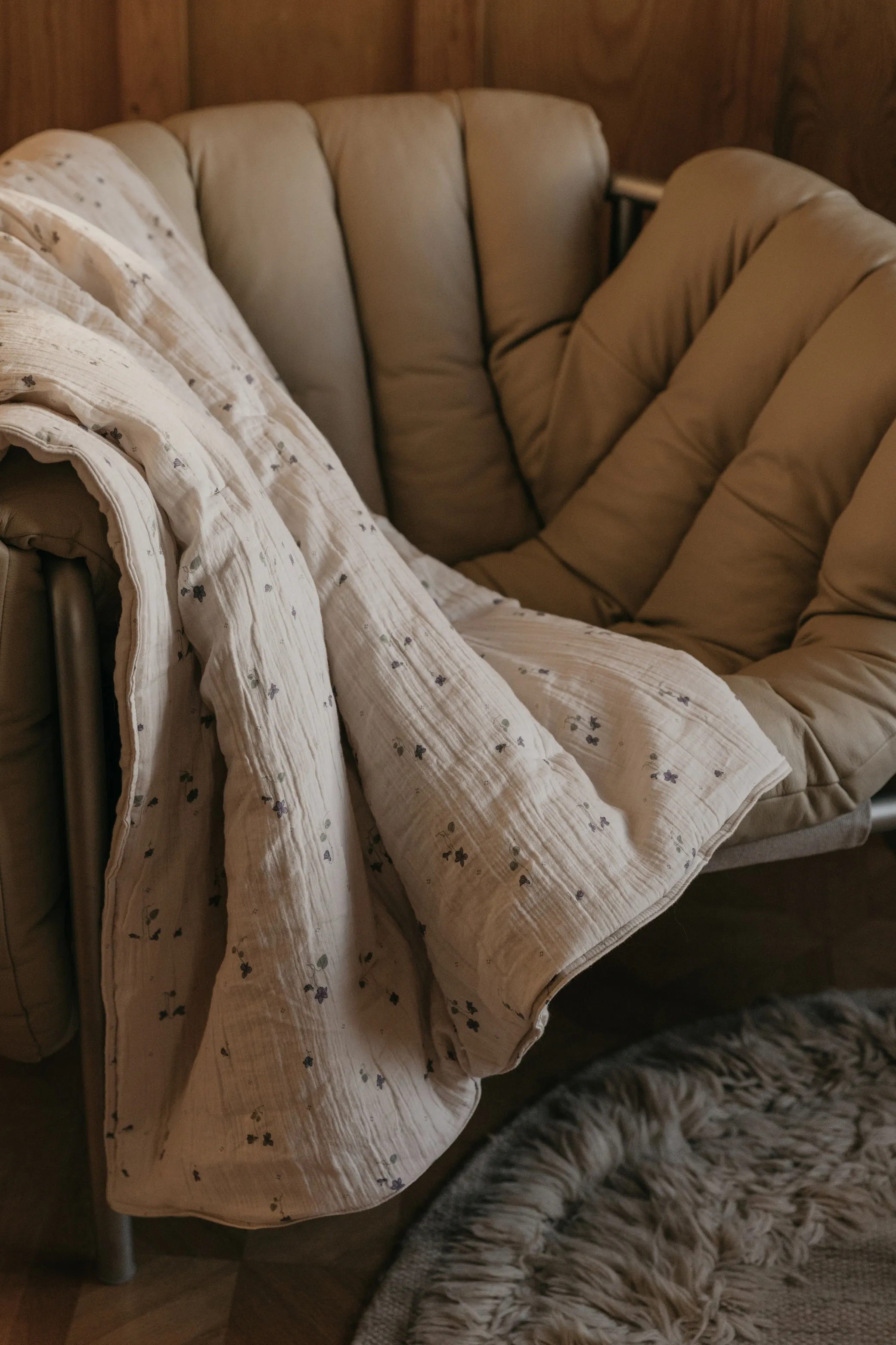 Viola Muslin Filled Quilt