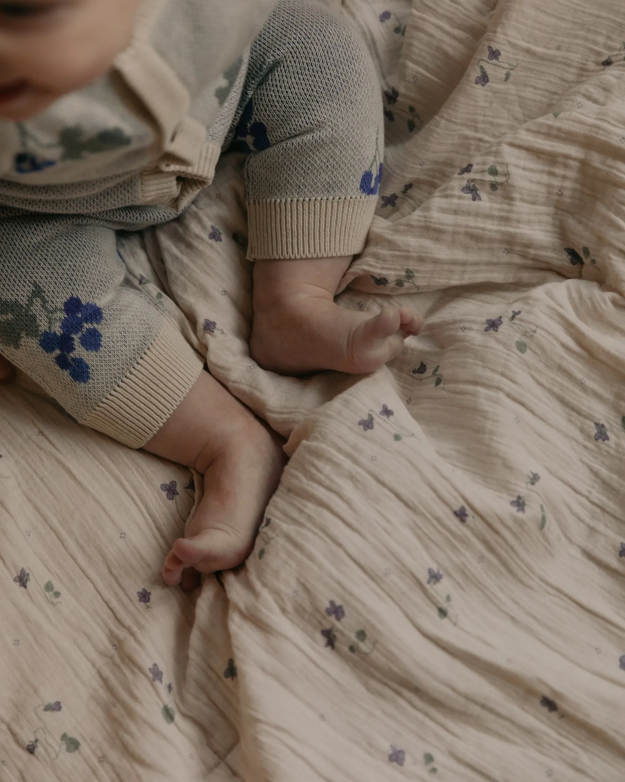Viola Muslin Junior Bedset - Cot