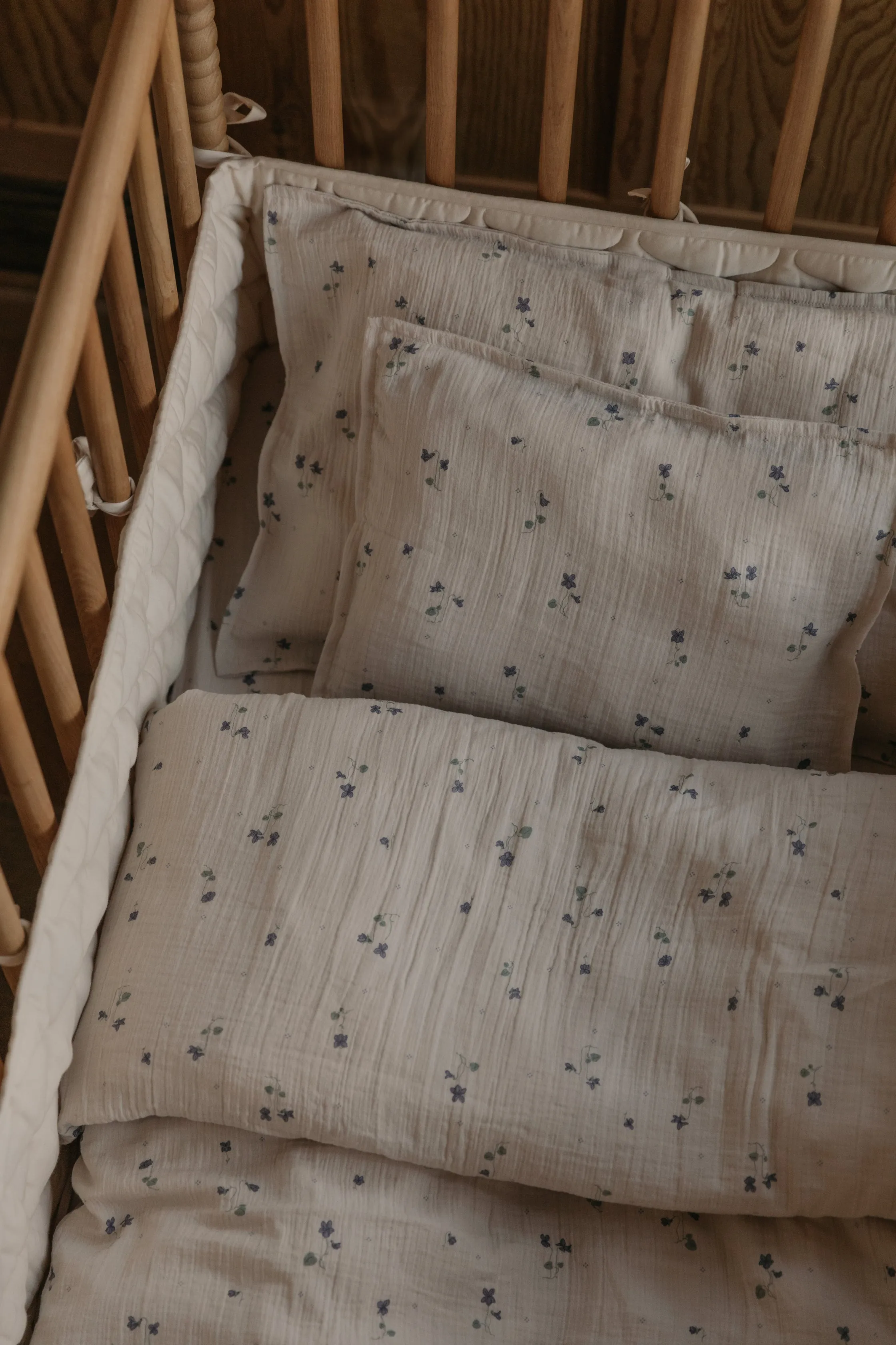 Viola Muslin Junior Bedset - Cot