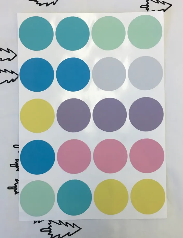 Wall Decals - Polka Dots - Lolly Mix
