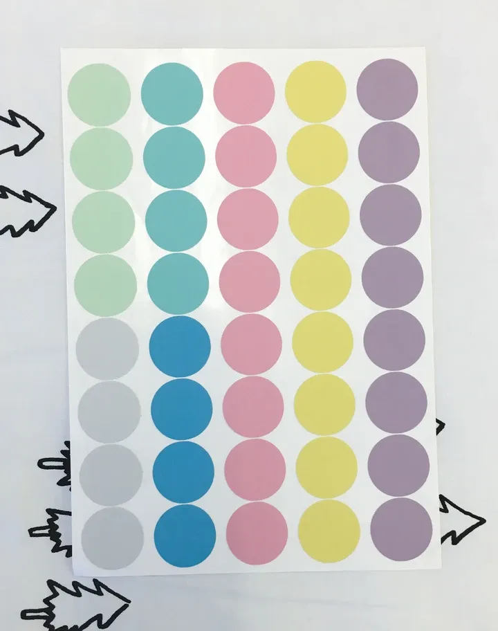Wall Decals - Polka Dots - Lolly Mix