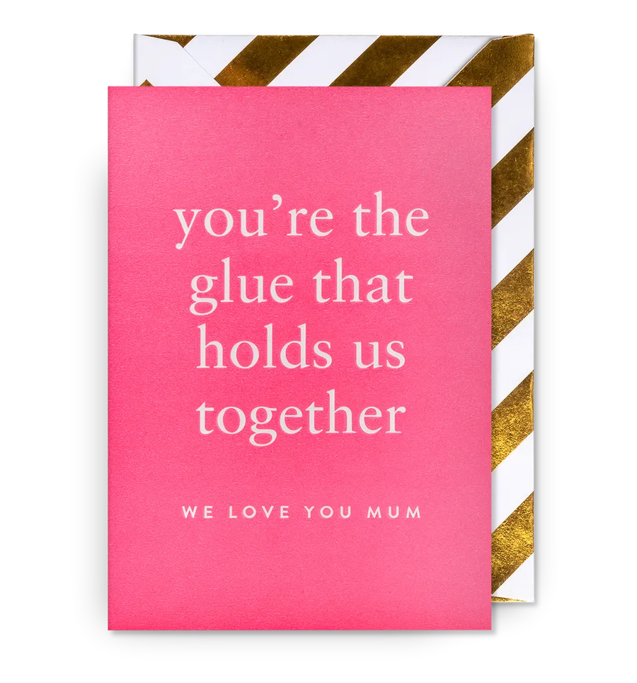 We Love You Mum Mother’s Day Card