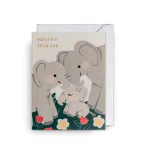 Welcome Little One Mini Card