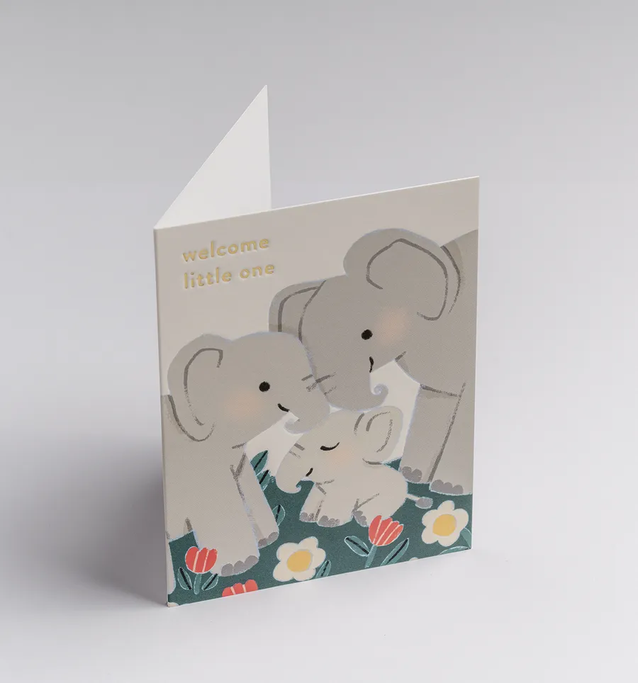 Welcome Little One Mini Card