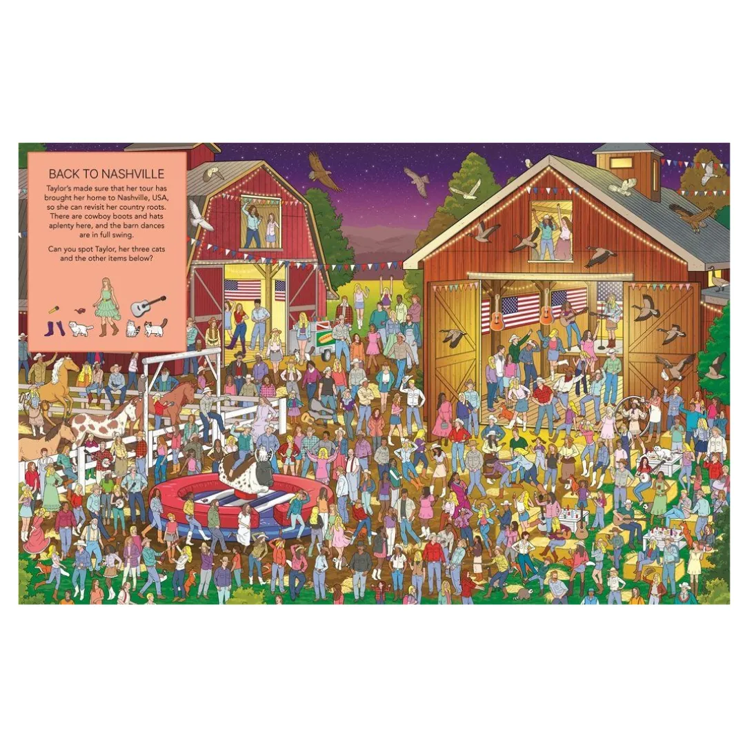 Where's Taylor?: A Sensational Search Book
