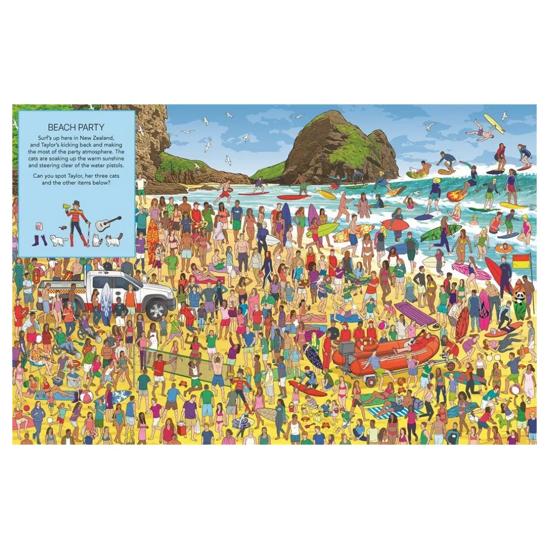 Where's Taylor?: A Sensational Search Book