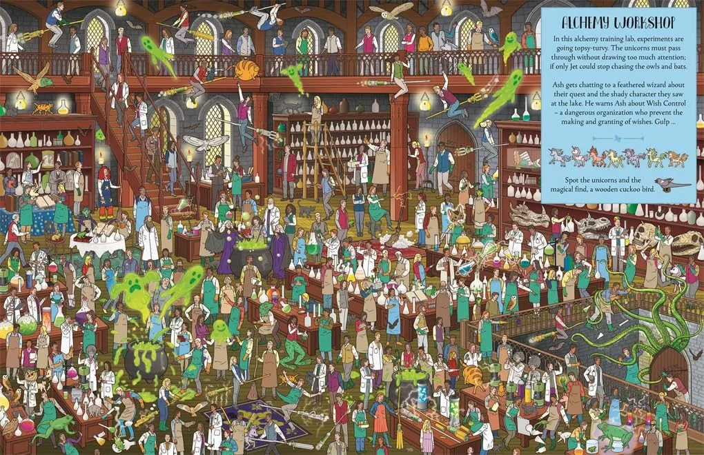Where's the Baby Unicorn?: An Enchanting Search and Find Book