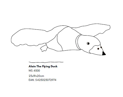 Wild & Soft Alain the Flying Duck