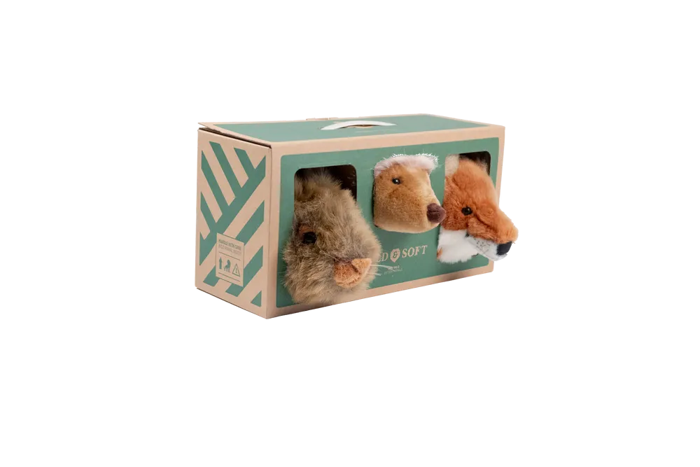 Wild & Soft MINI Set - FOREST - Hare, Hedgehog, Fox