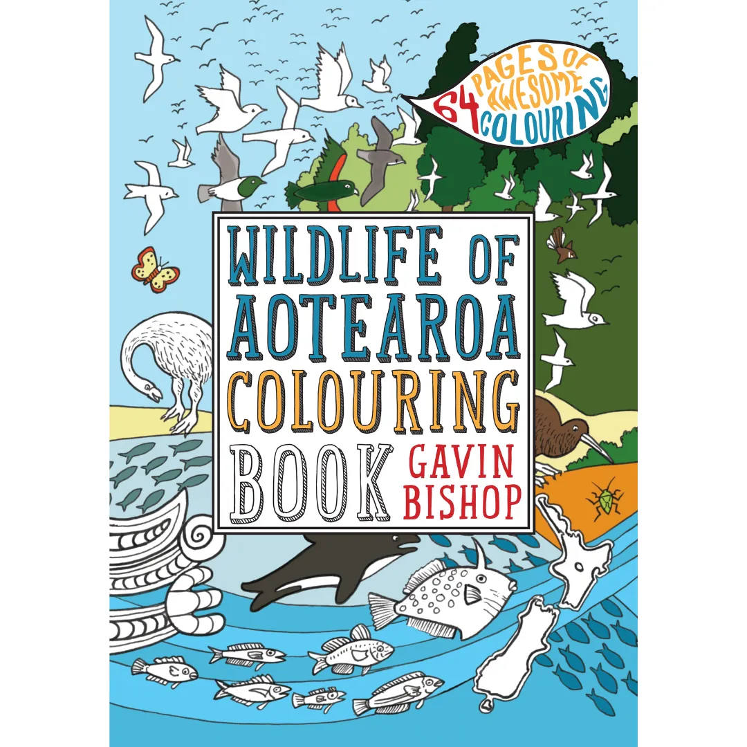 Wildlife of Aotearoa Colouring Book