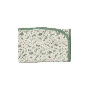Woolbabe Merino/Organic Cotton Swaddle/Blanket | BUGS Sage