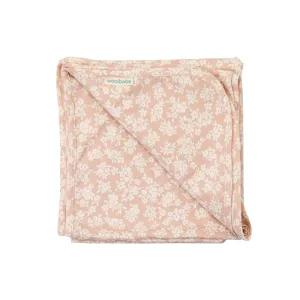 Woolbabe Merino/Organic Cotton Swaddle/Blanket | Manuka Peach