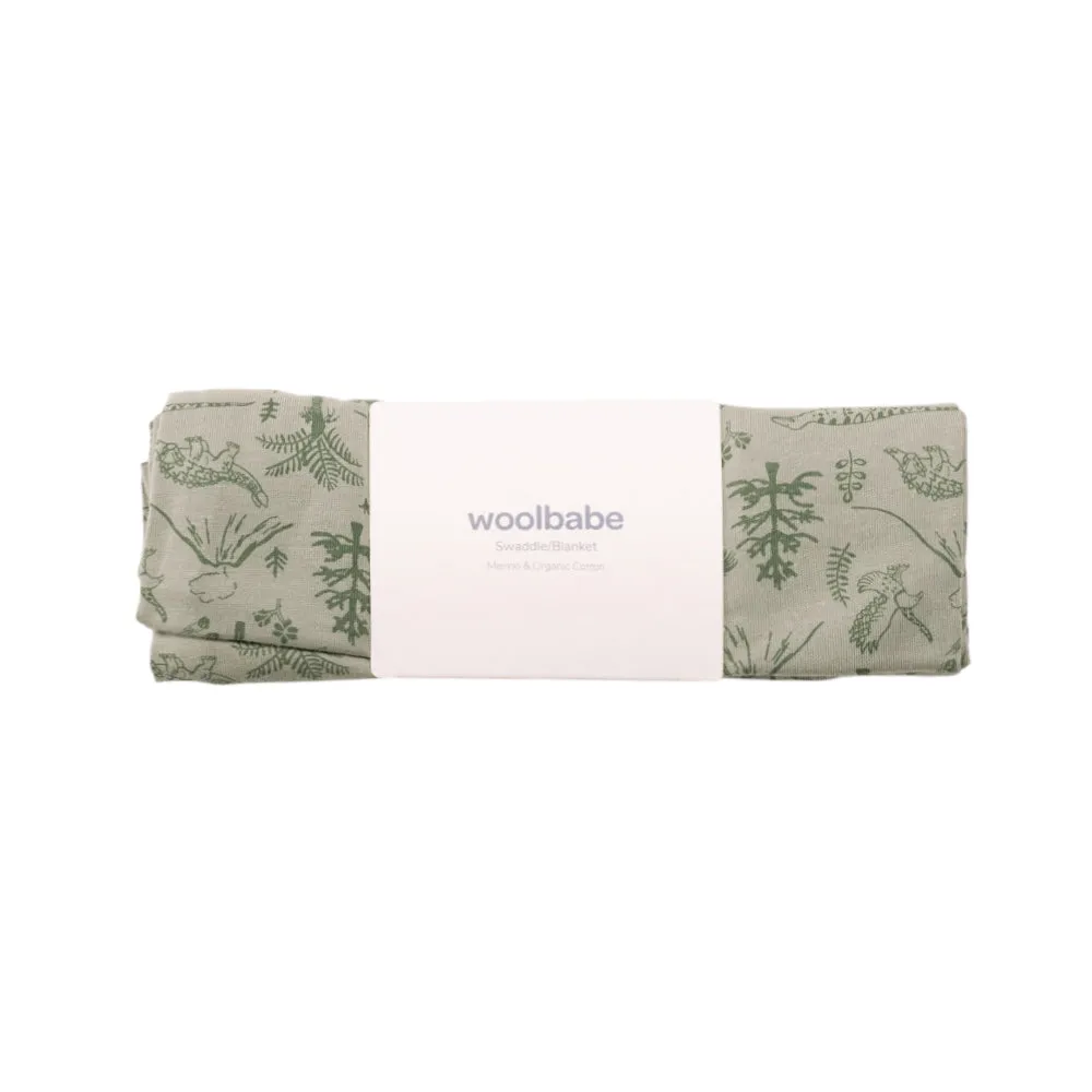 Woolbabe Merino/Organic Cotton Swaddle/Blanket | ZEALANDIA Flax