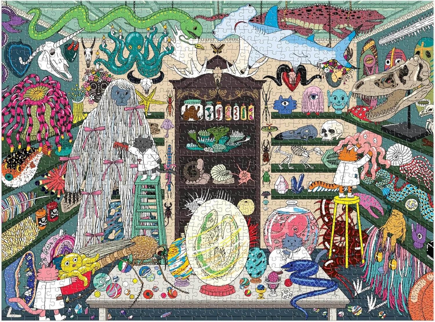 World of Curiosities 1000 Piece Puzzle