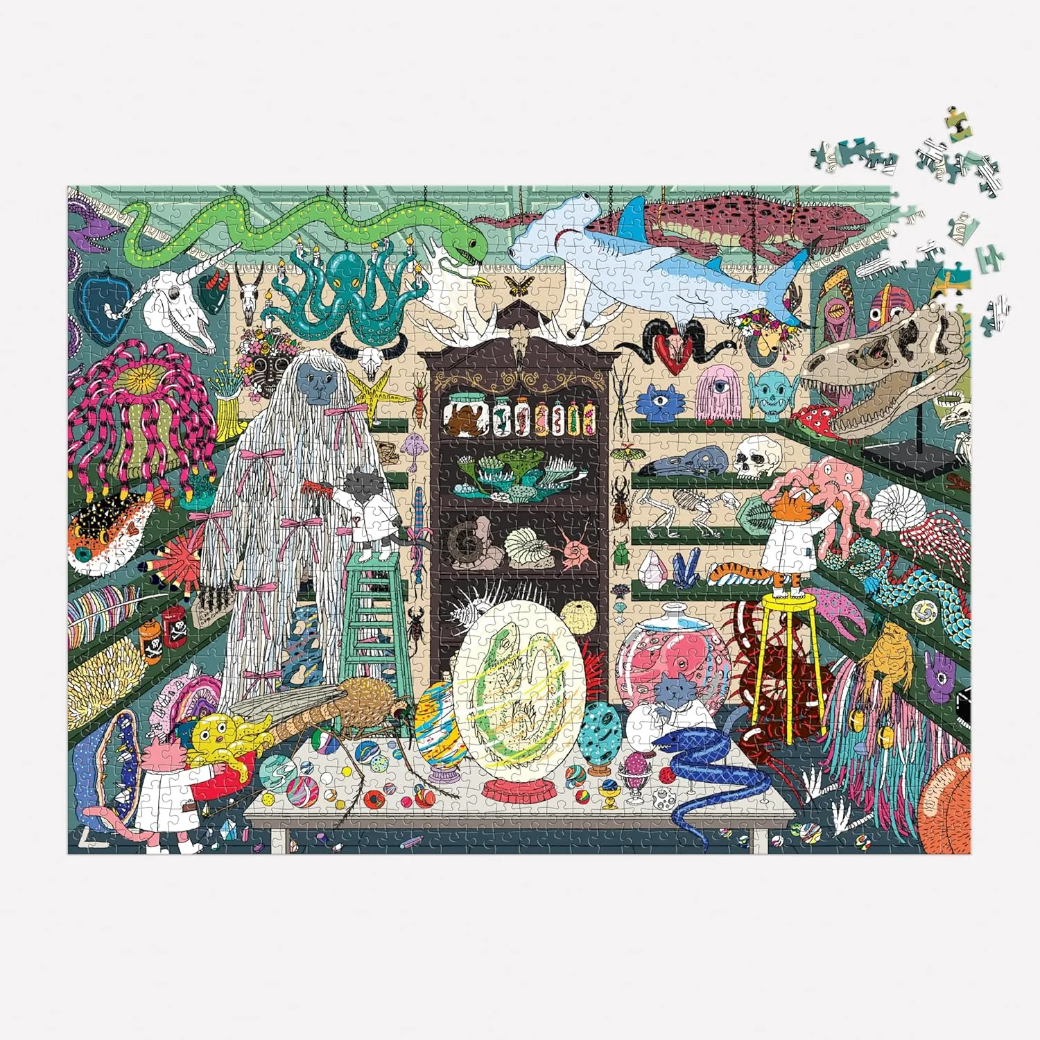 World of Curiosities 1000 Piece Puzzle