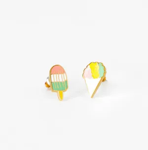 Yellow Owl Workshop Earrings - Sno Cone & Popsicle